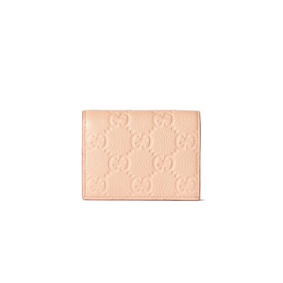GUCCI GG EMBLEM MINI WALLET 815901AAEEM6802 (11*9*3cm)